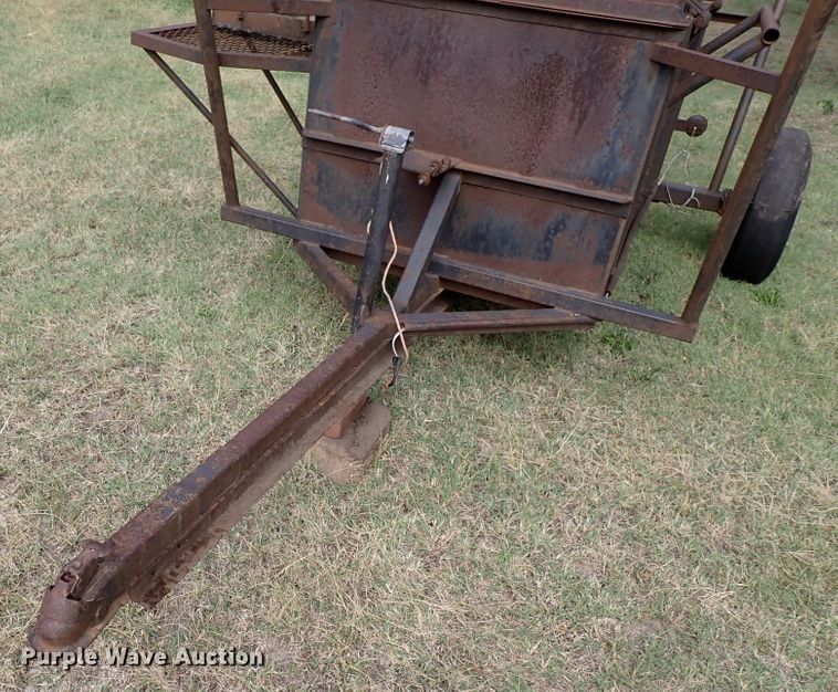 image for item DL7667 Shop built smoker trailer