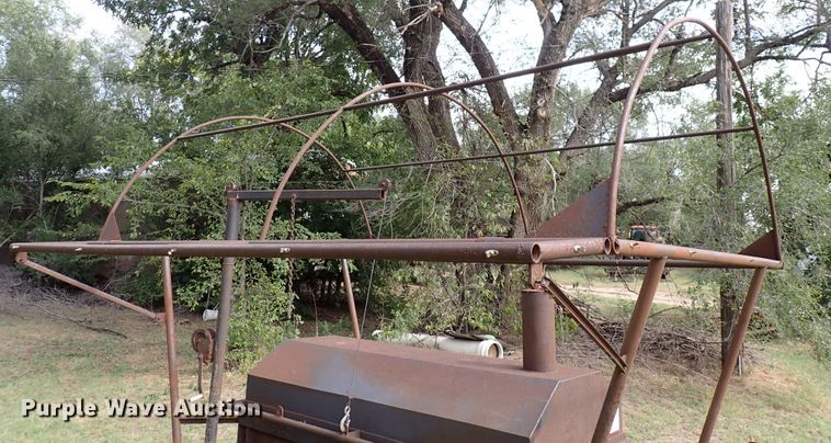 image for item DL7667 Shop built smoker trailer