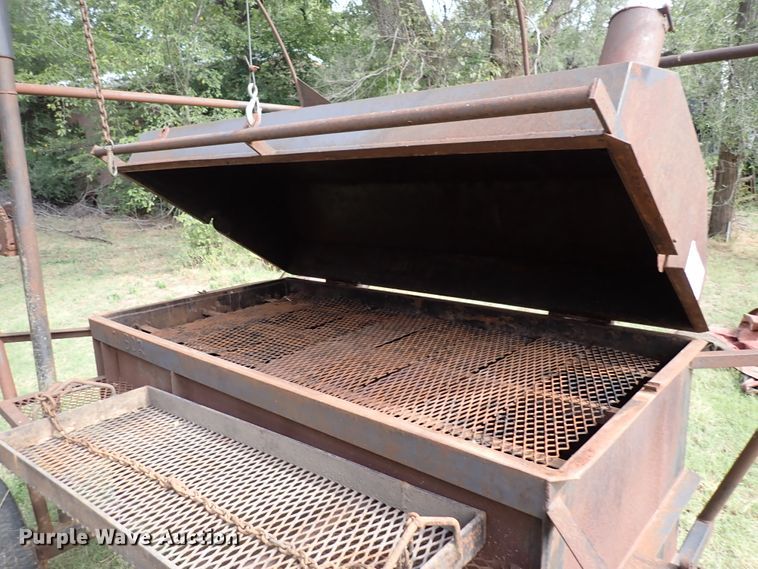 image for item DL7667 Shop built smoker trailer