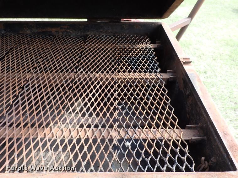 image for item DL7667 Shop built smoker trailer