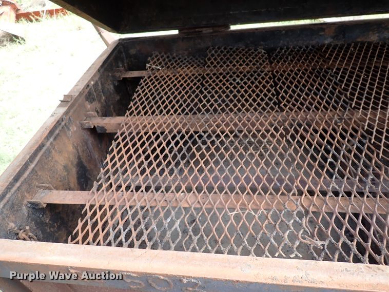 image for item DL7667 Shop built smoker trailer
