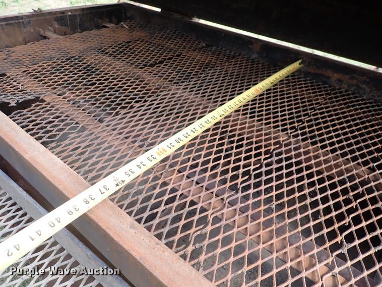 image for item DL7667 Shop built smoker trailer