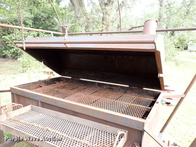image for item DL7667 Shop built smoker trailer