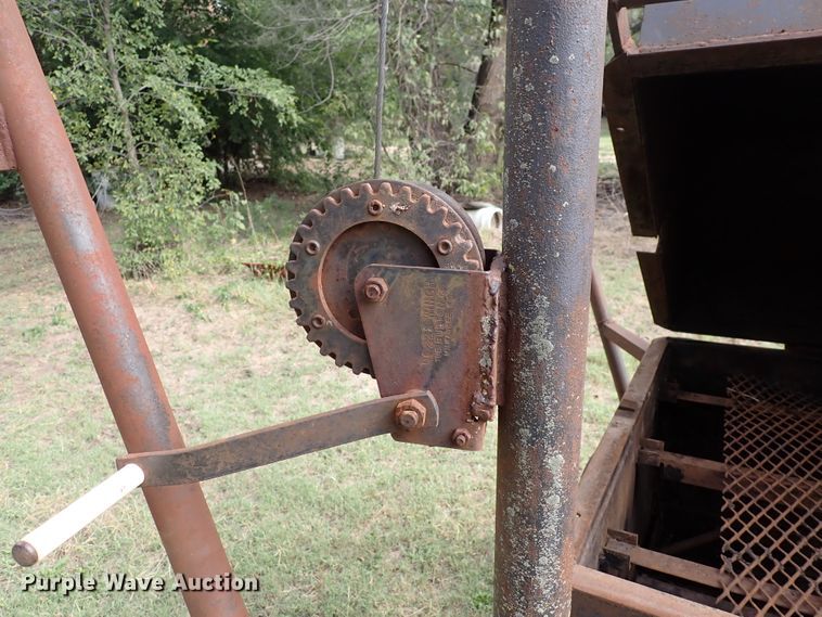 image for item DL7667 Shop built smoker trailer