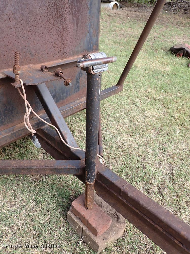 image for item DL7667 Shop built smoker trailer