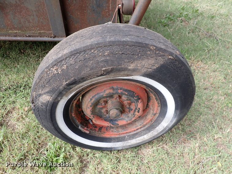 image for item DL7667 Shop built smoker trailer