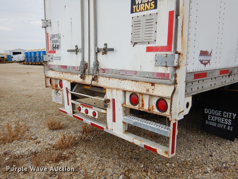 image for item DM5144 1994 Wabash  dry van trailer