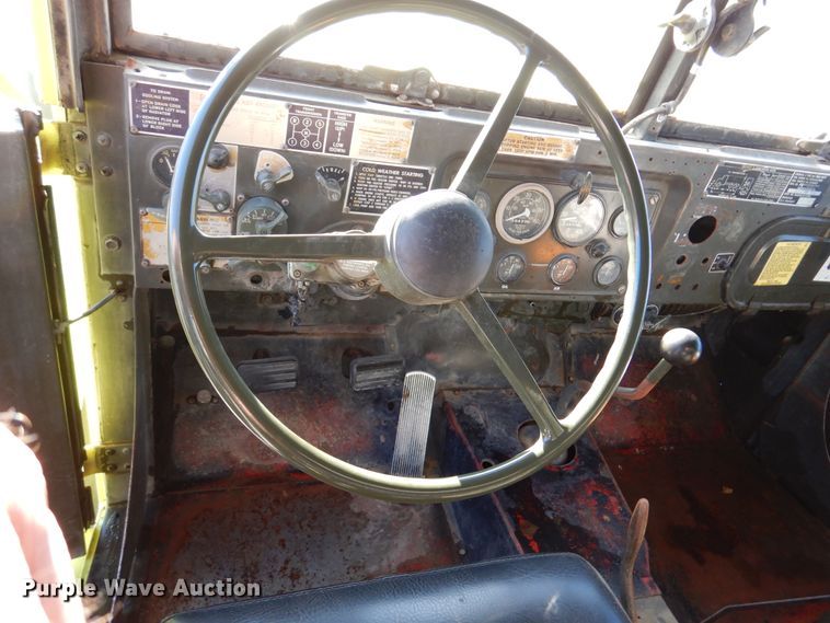 image for item DM6467 1969 Am General M810  brush fire truck