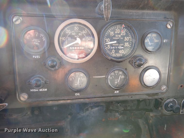 image for item DM6467 1969 Am General M810  brush fire truck