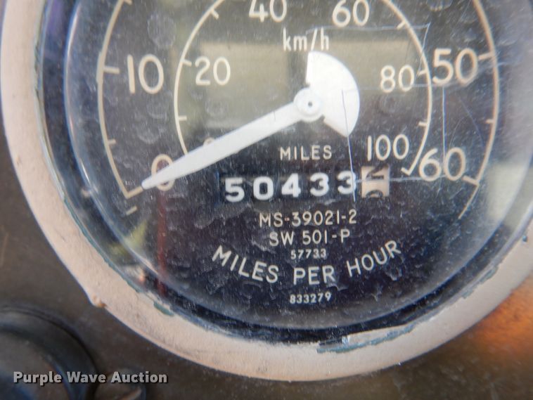 image for item DM6467 1969 Am General M810  brush fire truck