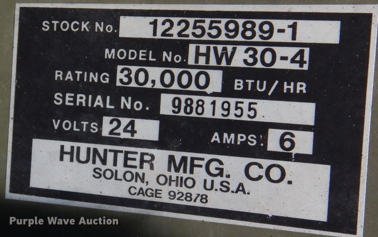 image for item DM6467 1969 Am General M810  brush fire truck