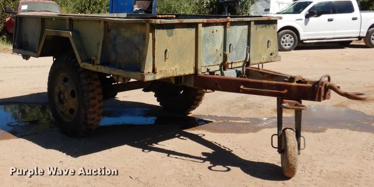 image for item DM6469 Am General M105  utility trailer