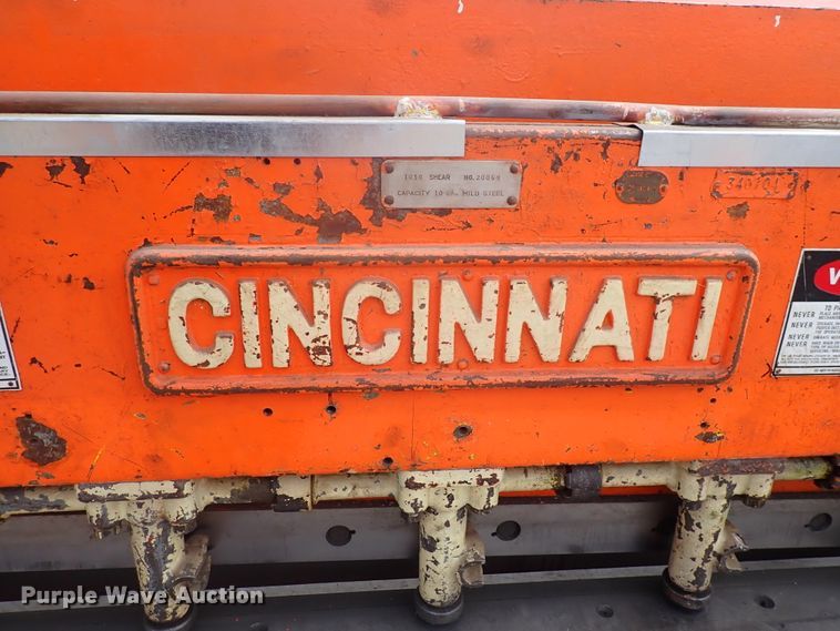 image for item DN2135 Cincinnati 1010 shear