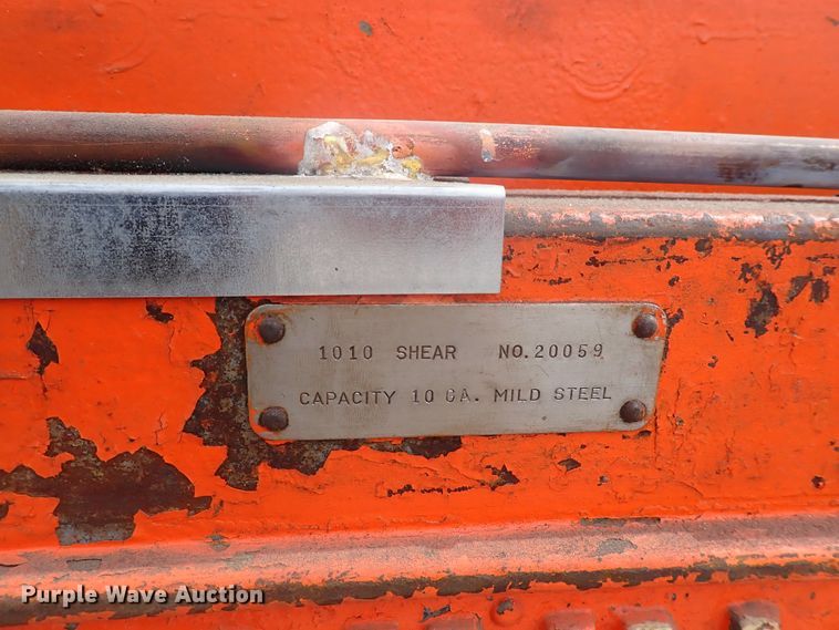 image for item DN2135 Cincinnati 1010 shear