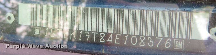 image for item DN5995 2004 GMC Sierra 1500  Ext. Cab pickup truck