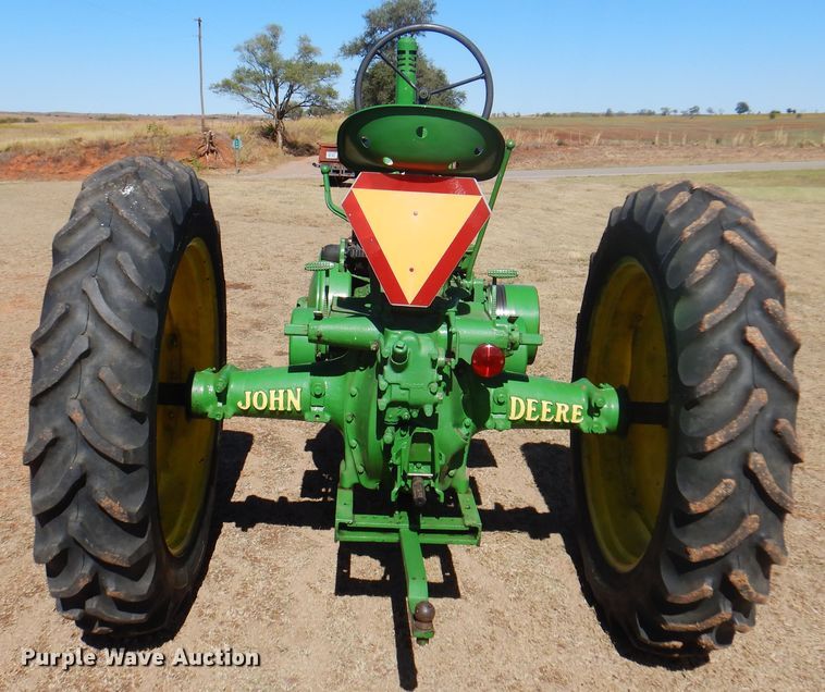 image for item EX9670 John Deere Model A  tractor