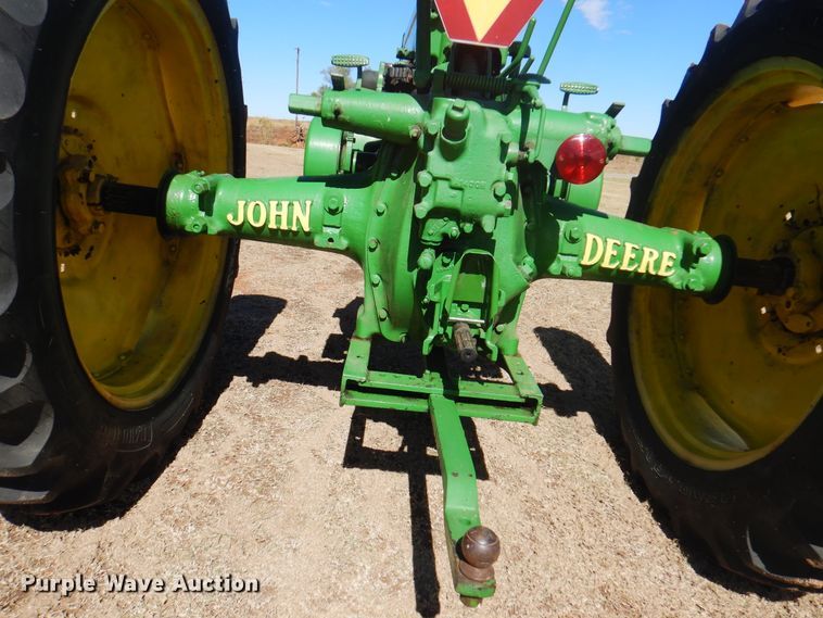 image for item EX9670 John Deere Model A  tractor