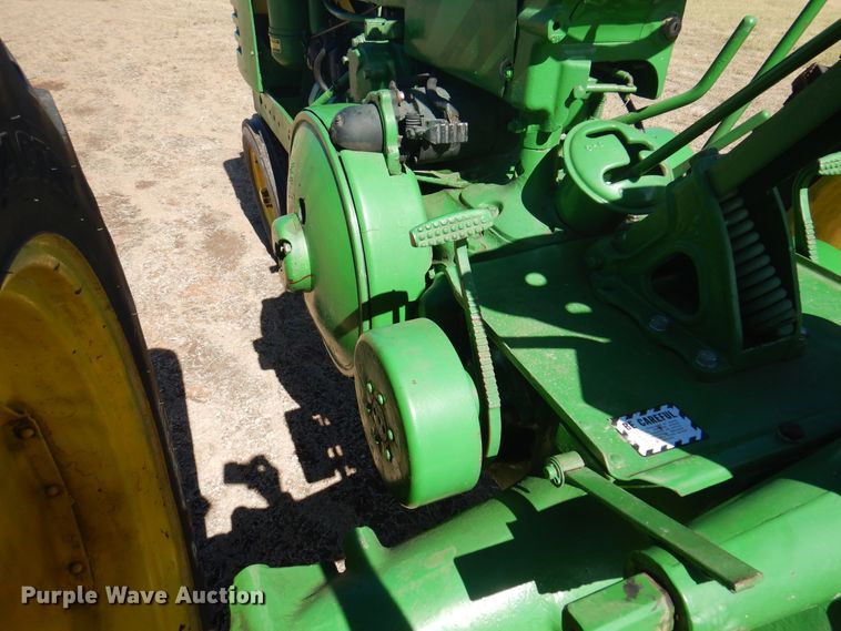 image for item EX9670 John Deere Model A  tractor