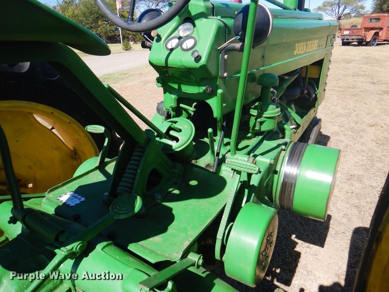 image for item EX9670 John Deere Model A  tractor