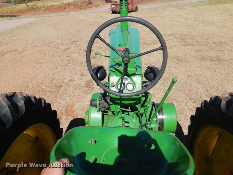 image for item EX9670 John Deere Model A  tractor