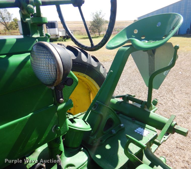 image for item EX9670 John Deere Model A  tractor