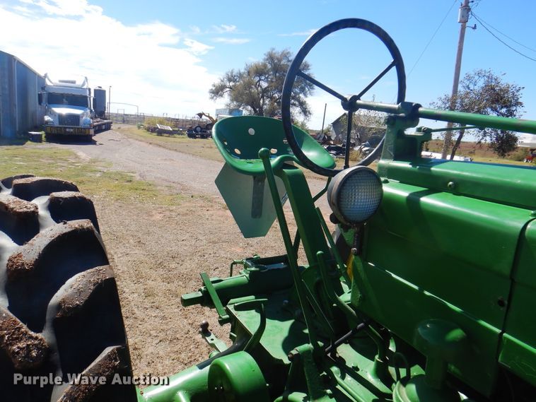 image for item EX9670 John Deere Model A  tractor