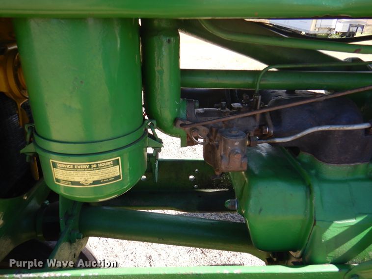 image for item EX9670 John Deere Model A  tractor