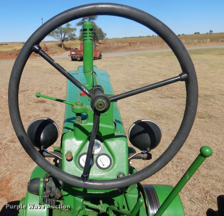 image for item EX9670 John Deere Model A  tractor