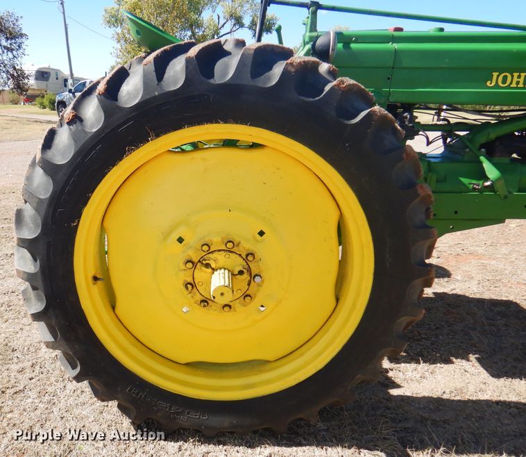 image for item EX9670 John Deere Model A  tractor