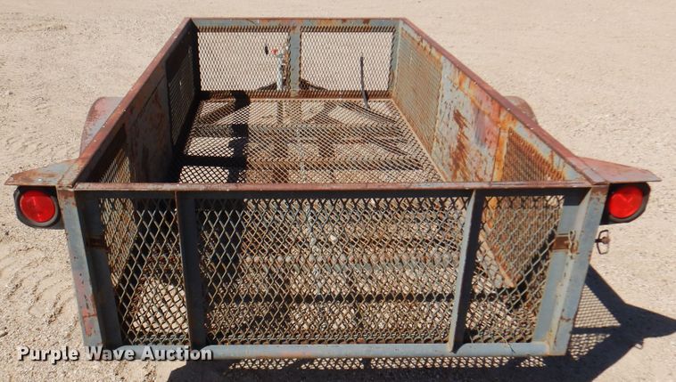 image for item EX9698 Shop built utility trailer