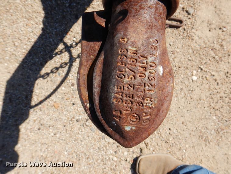 image for item EX9698 Shop built utility trailer
