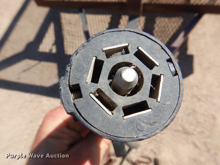 image for item EX9698 Shop built utility trailer