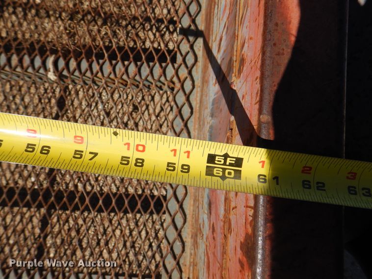 image for item EX9698 Shop built utility trailer