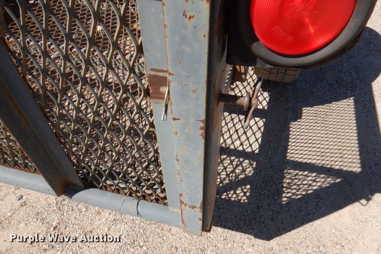 image for item EX9698 Shop built utility trailer