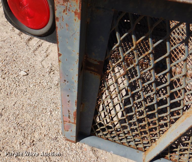 image for item EX9698 Shop built utility trailer