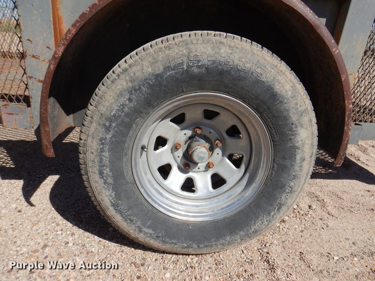 image for item EX9698 Shop built utility trailer