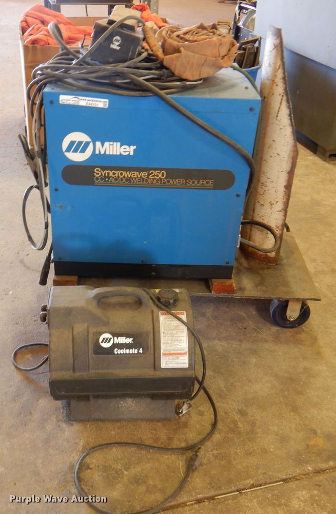 image for item EX9701 Miller Syncrowave 250  welder