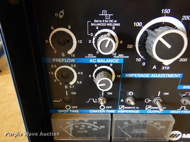 image for item EX9701 Miller Syncrowave 250  welder