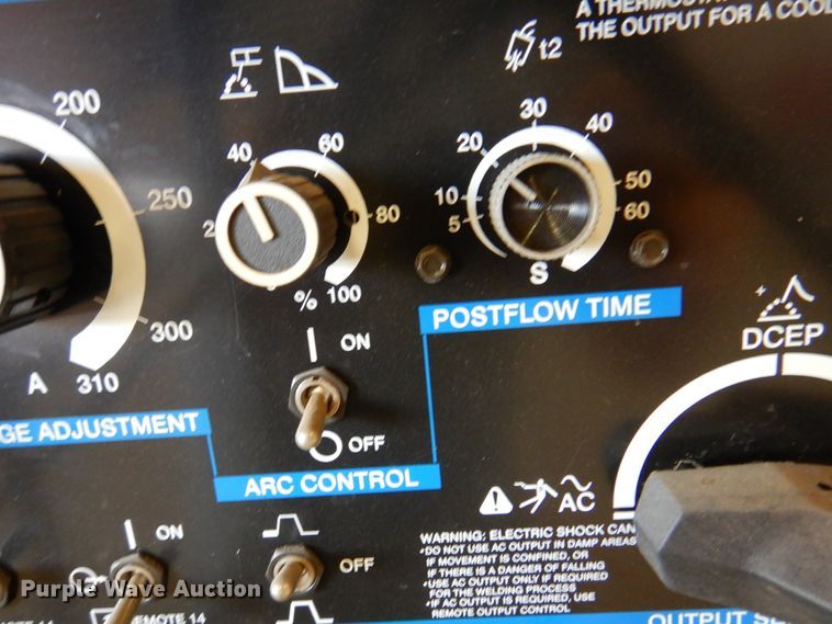 image for item EX9701 Miller Syncrowave 250  welder