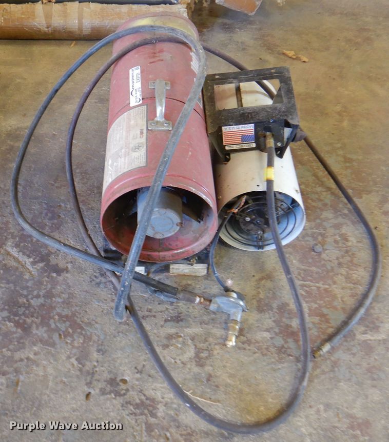 image for item EX9703 (2) portable heaters
