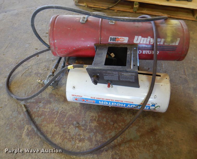 image for item EX9703 (2) portable heaters