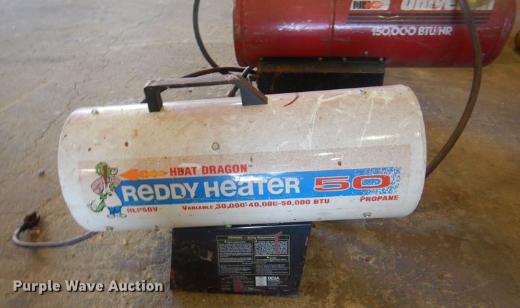 image for item EX9703 (2) portable heaters