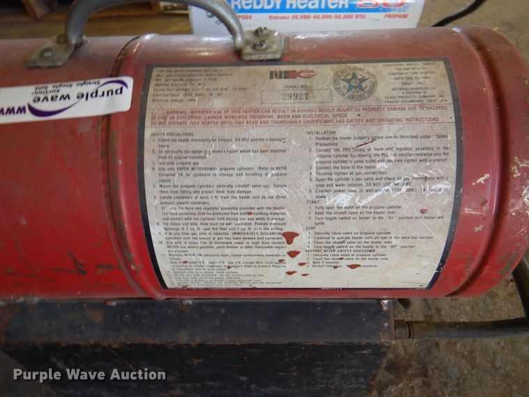 image for item EX9703 (2) portable heaters