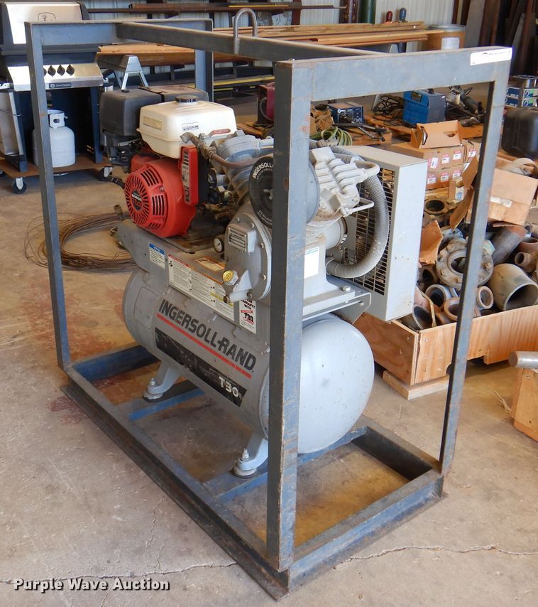 image for item EX9721 Ingersoll Rand T30  air compressor