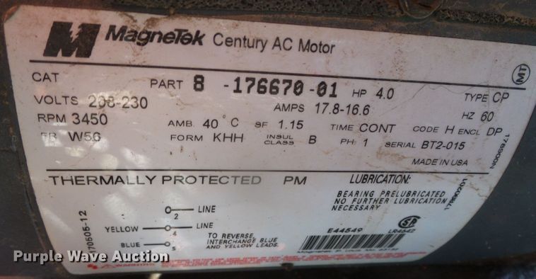 image for item GP9505 Alkota 3121  pressure washer