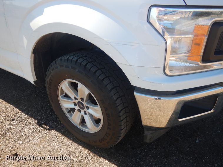 image for item HU9298 2018 Ford F150  pickup truck