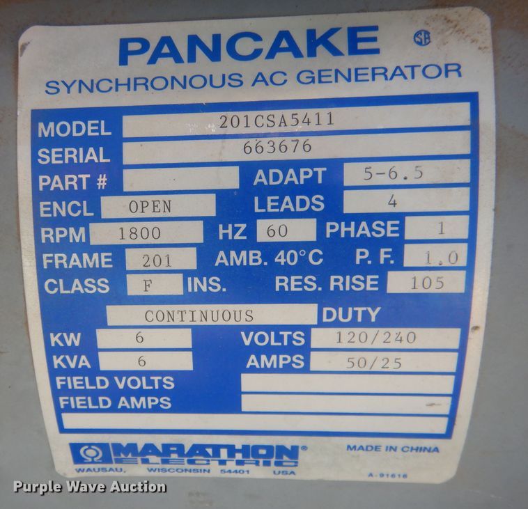 image for item HU9300 Generator