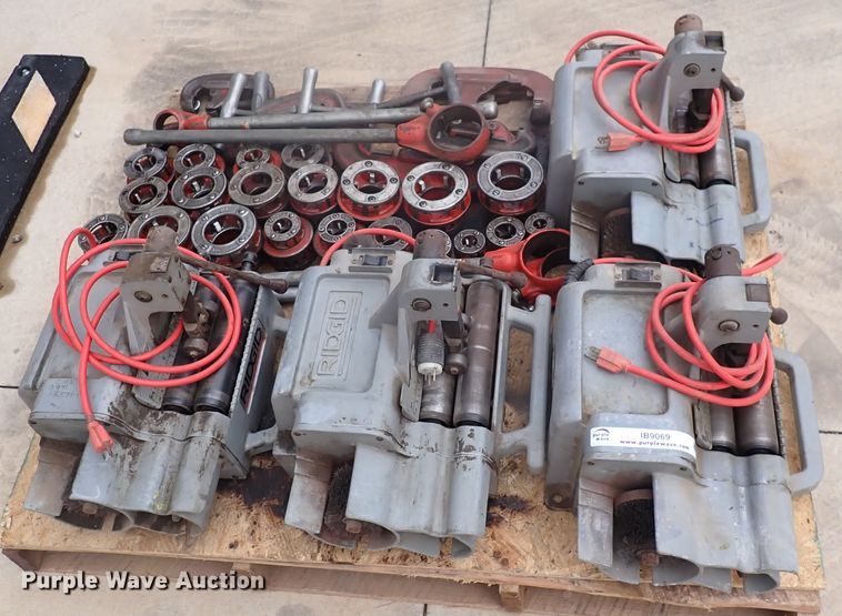 image for item IB9069 (4) Ridgid copper cutting machines