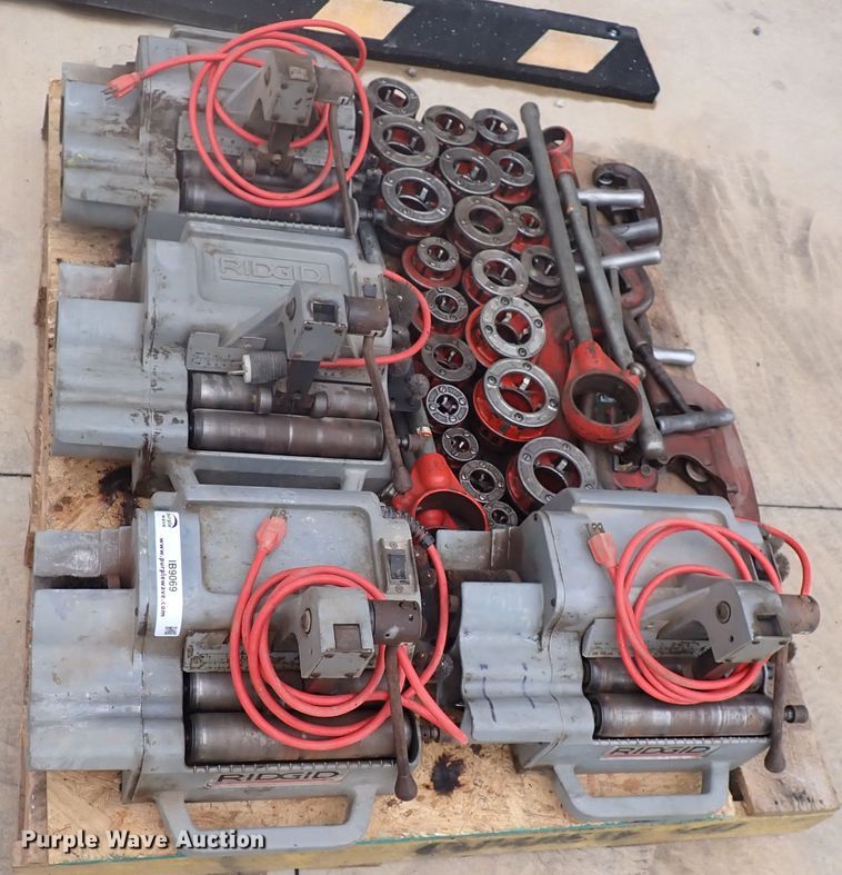 image for item IB9069 (4) Ridgid copper cutting machines