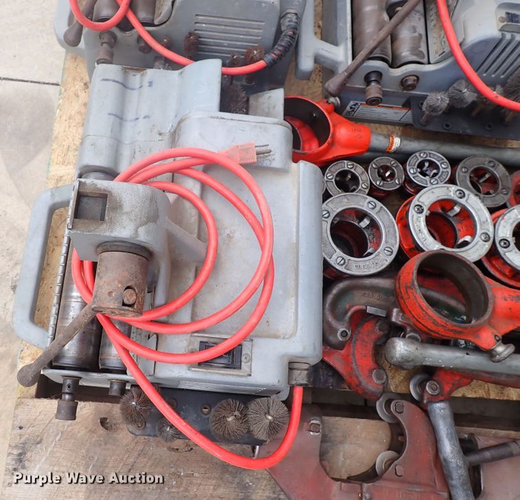 image for item IB9069 (4) Ridgid copper cutting machines